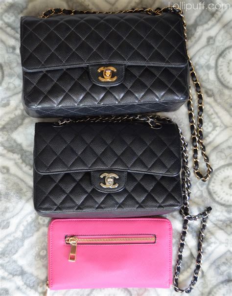 chanel small vs flap bag